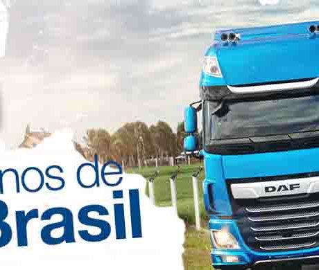 DAF celebra 10 anos de Brasil com série limitada do caminhão XF