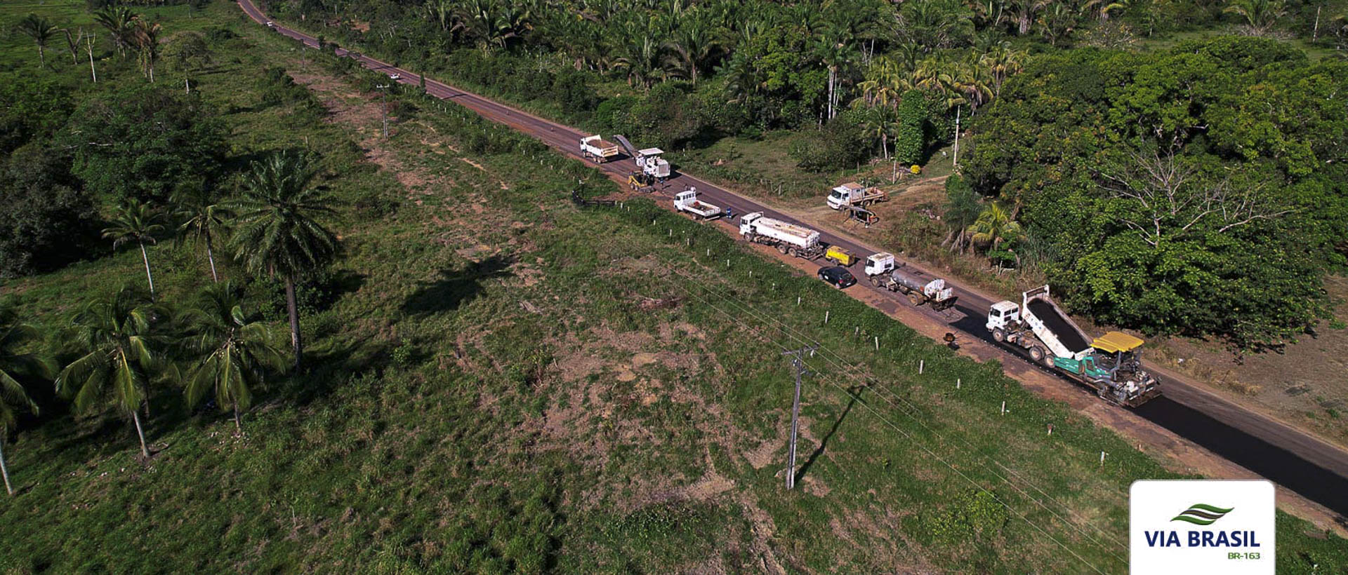 Confira a programação semanal de obras na BR-163 e BR-230