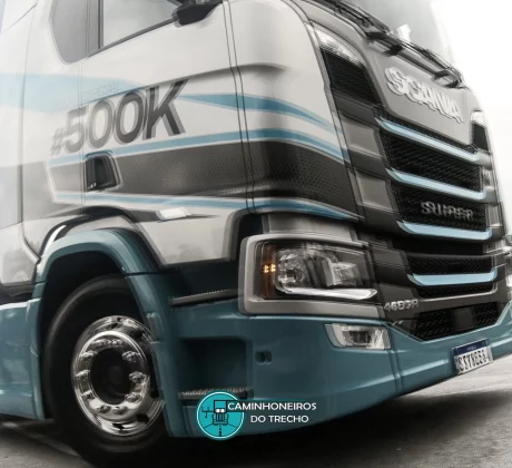 Scania comemora a marca de 500 mil caminhões produzidos