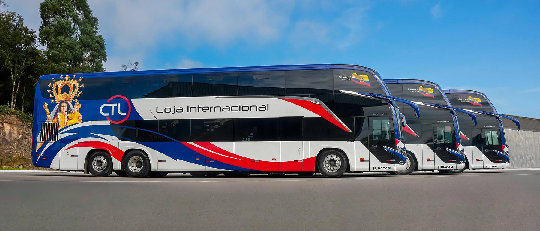 Marcopolo exporta 19 Paradiso G8 1800 DD para o Equador