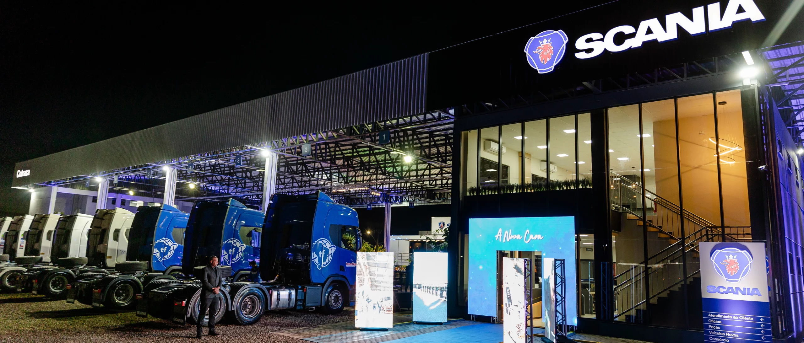 Scania Cotrasa inaugura nova concessionária no Paraná