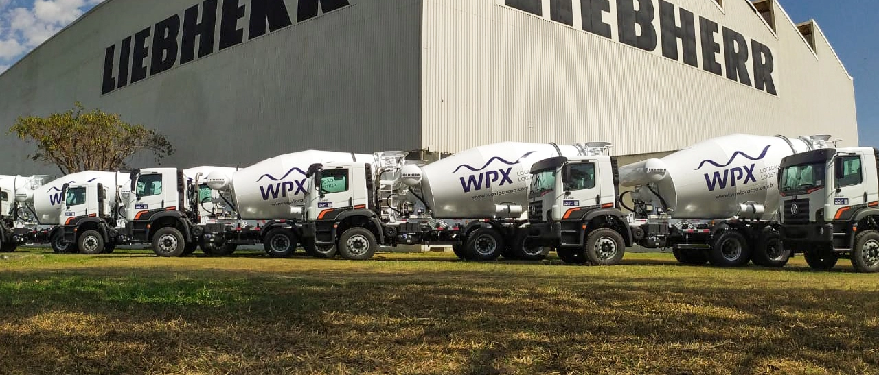 WPX adquire mais 20 caminhões betoneiras para locação