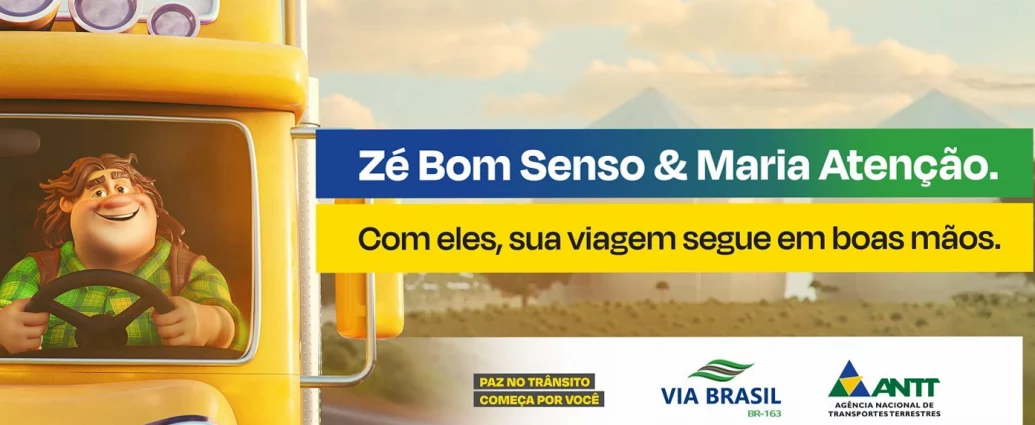 Via Brasil BR-163 e ANTT iniciam campanha de segurança