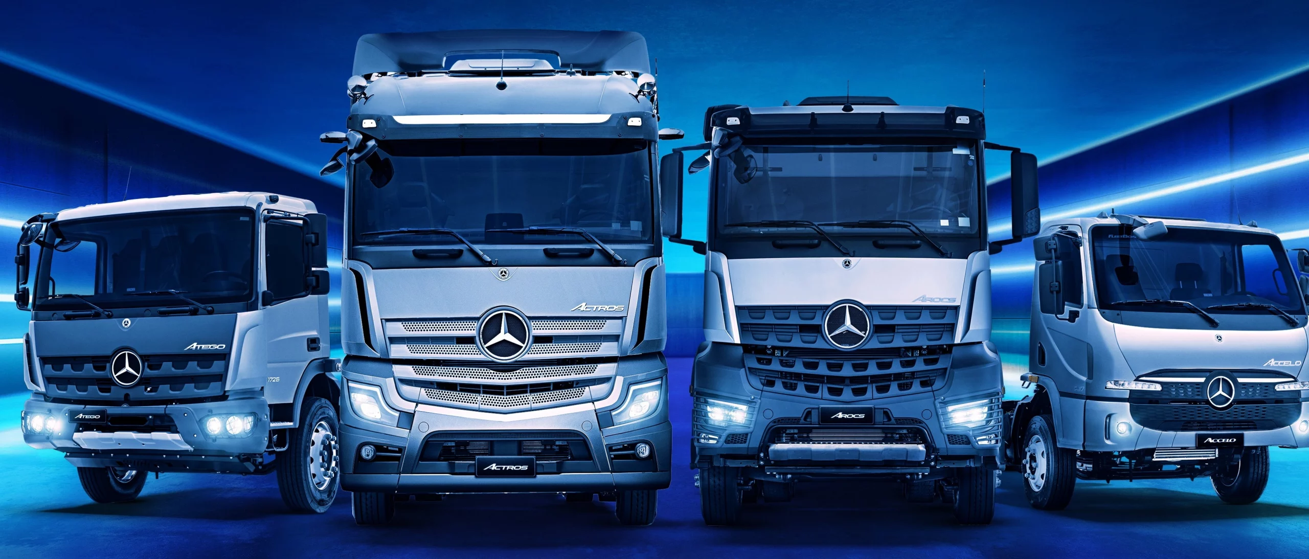 Mercedes-Benz é a marca de caminhão mais lembrada do Brasil